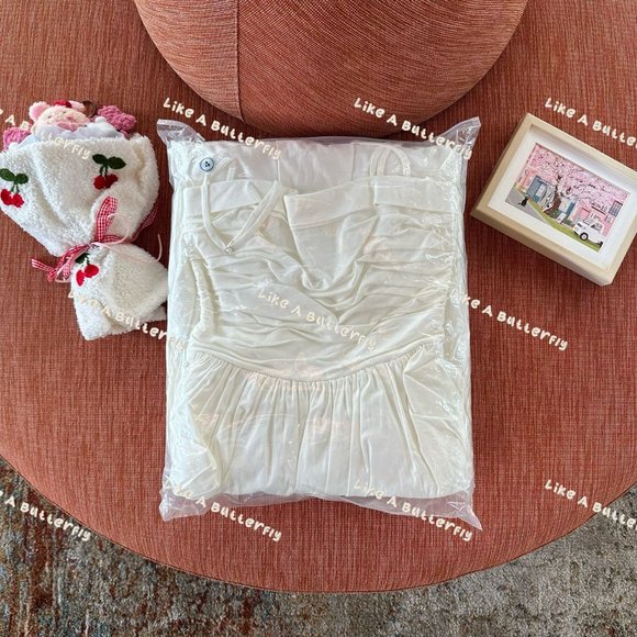 Sale🦋Reformation Lissa Dress - White - Picture 9 of 16